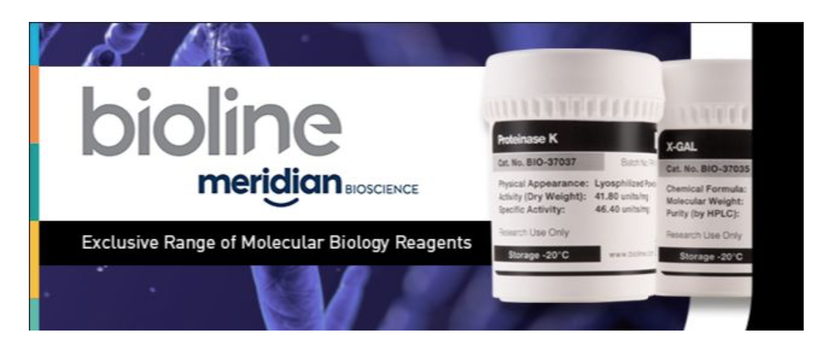 Scientific Laboratory Supplies Sign Exclusive Deal for Bioline Molecular Biology Reagents